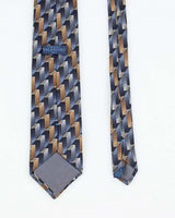 Vintage 90's Valentino Geometric Silk Tie