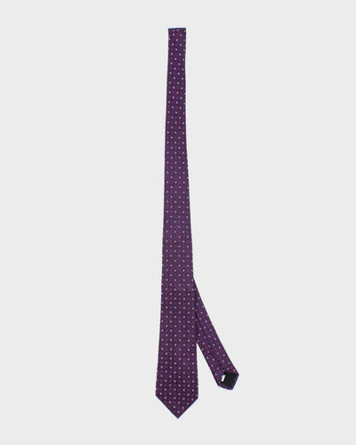 Vintage 90's Valentino Heavyweight Patterned Tie