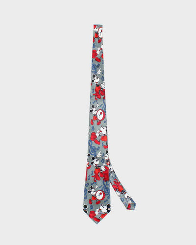 Vintage Mickey Mouse Silk Blend Tie