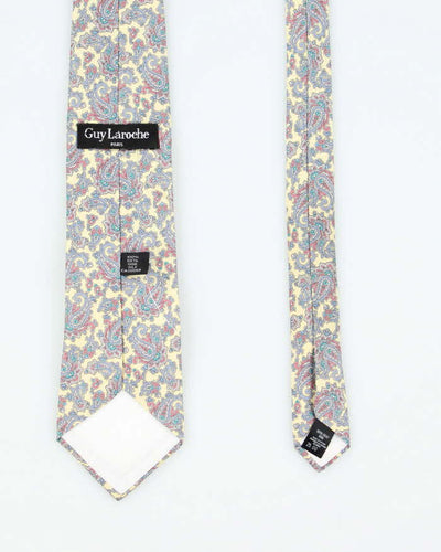 Vintage 90s Guy Laroche Silk Tie