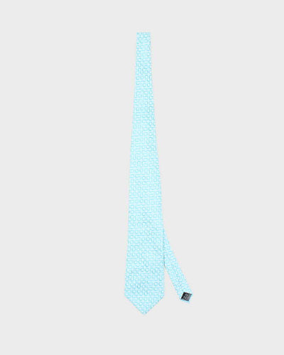 Vintage 90's Giorgio Armani Patterned Silk Tie