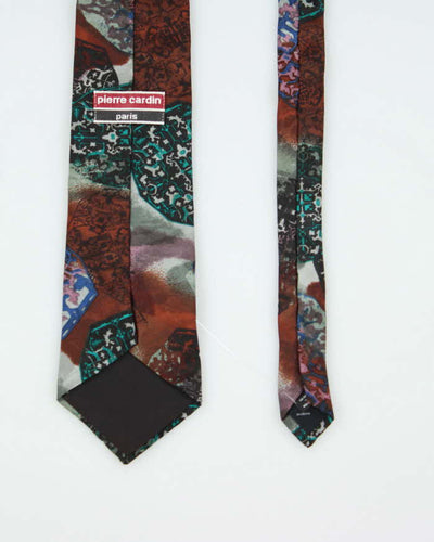 Vintage 90's Pierre Cardin Floral Patterned Tie