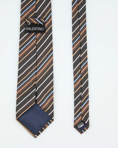 Vintage 2000's Valentino Striped Tie