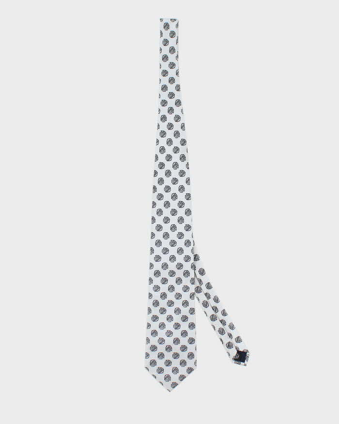 Vintage 2000's Pierre Cardin Rose Patterned Tie