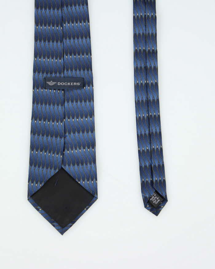 Vintage 2000's Dockers Patterned Silk Tie