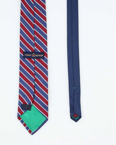Vintage 90's Tommy Hilfiger Striped Silk Tie