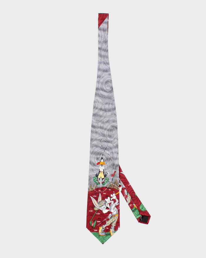 Vintage 90's Looney Tunes Golf Theme Tie