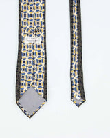 Vintage 90's Antonino Ricci Patterned Silk Tie