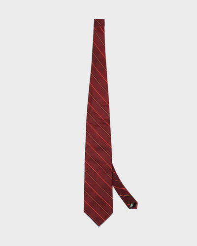 Vintage Y2K Mossimo Silk Striped Tie