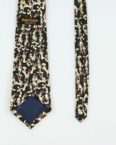Vintage 90's Looney Tunes Bugs Bunny All Over Print Tie