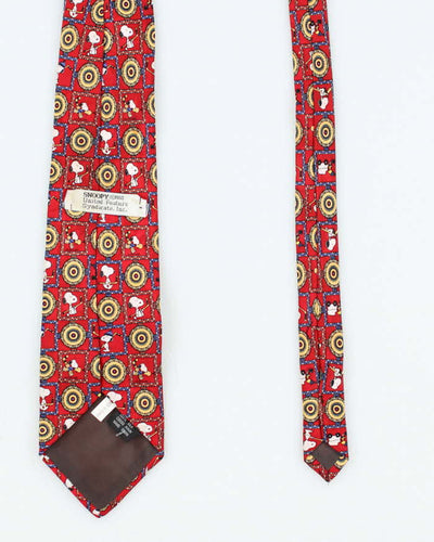 Vintage Snoopy Hockey Winter Theme All Over Print Tie