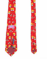 Vintage 90's Sega Sonic the Hedgehog All Over Print Tie
