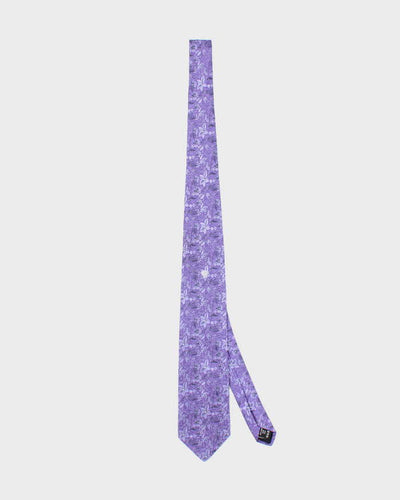 Vintage 90's Versace All Over Floral Print Tie