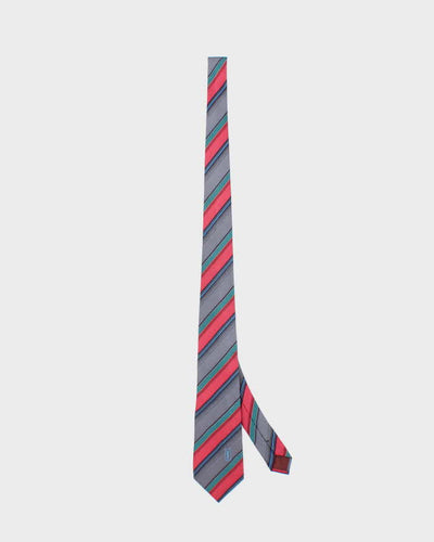 Vintage 90's Yves Saint Laurent Striped Tie