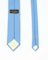 Vintage 90's Yves Saint Laurent Small Embroidered Logo Tie