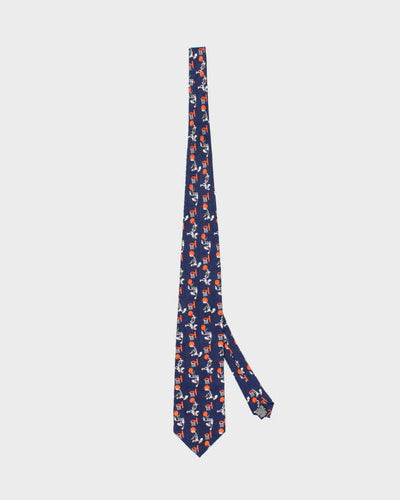 Vintage Space Jam Bugs Bunny Silk Tie