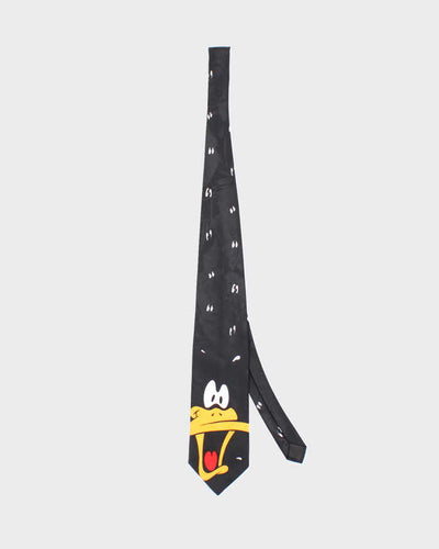 Vintage 90s Looney Tunes Mania Daffy Duck Tie
