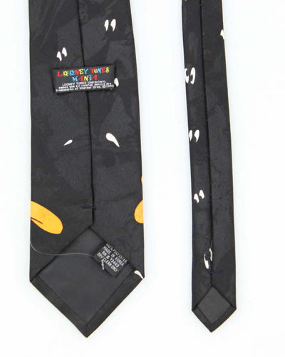 Vintage 90s Looney Tunes Mania Daffy Duck Tie