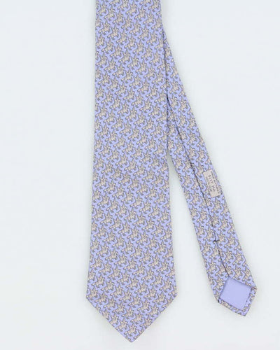 Vintage Hermes Silk Tie