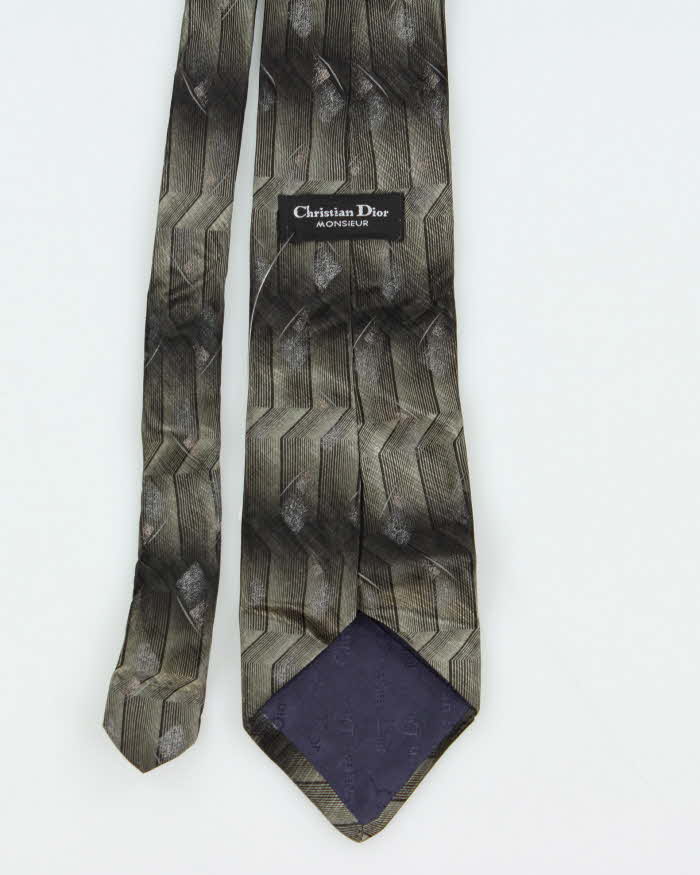 Vintage 90s Christian Dior Silk Tie