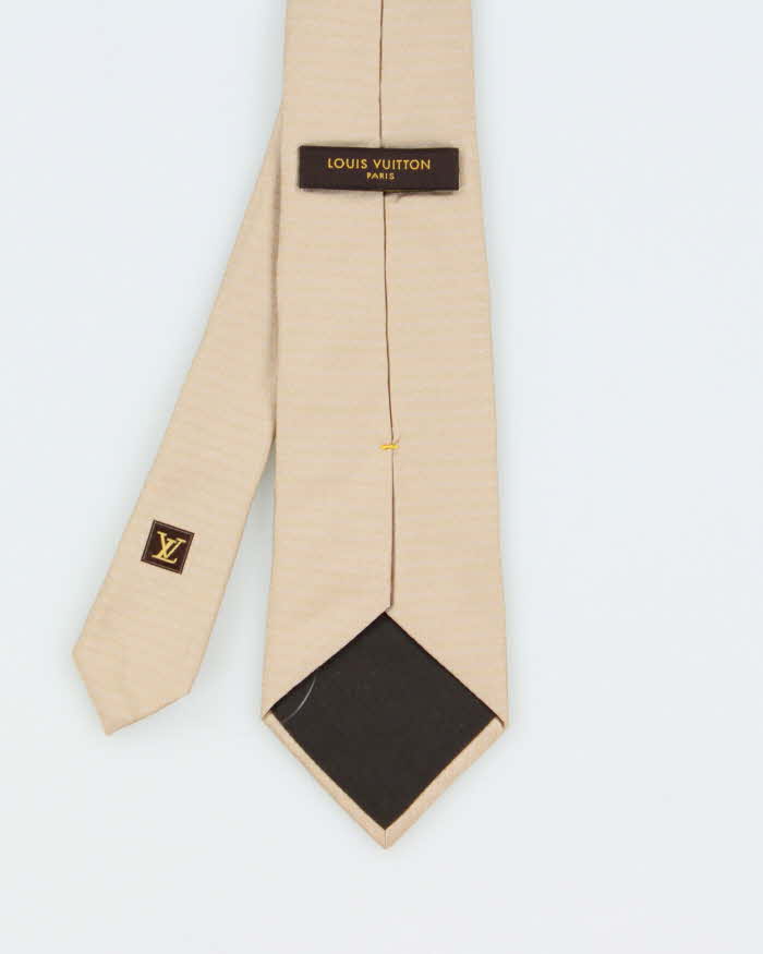 Vintage Louis Vuitton Monogram Silk Tie