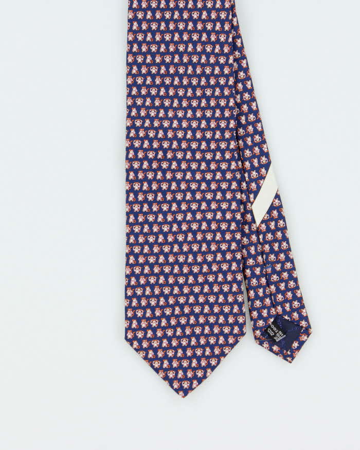 Vintage Salvatore Ferragamo Silk Tie