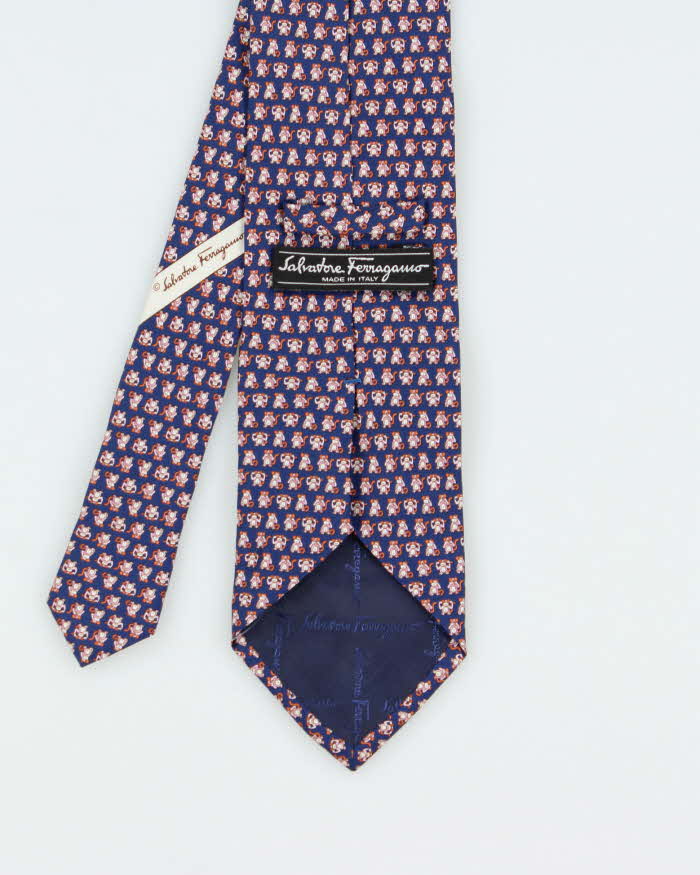 Vintage Salvatore Ferragamo Silk Tie