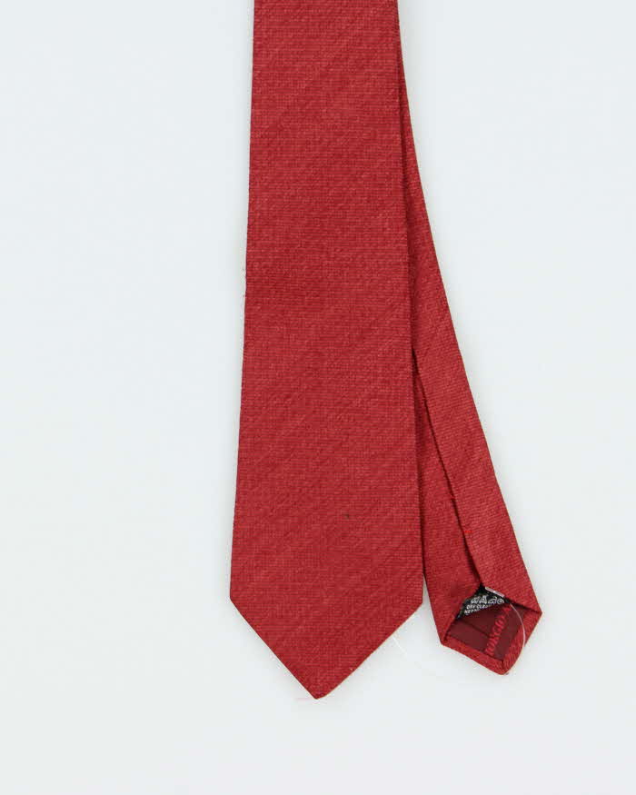 Vintage 90s Armani Collezioni Silk Blend Tie