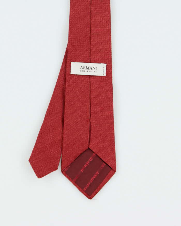 Vintage 90s Armani Collezioni Silk Blend Tie