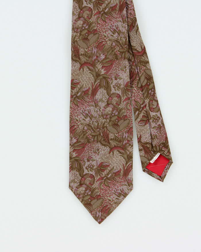 Vintage 80s Oscar De La Renta Silk Tie