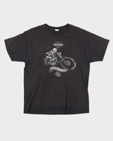 Harley Davidson Skeleton Motorbike T-Shirt - L