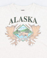 90s Alaska Graphic T-shirt - L