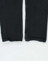 2014 Carhartt B01 BLK Duck Canvas Double Knee 125th Anniversary Union Made In USA Original Fit Carpenter Trousers - W27 L28