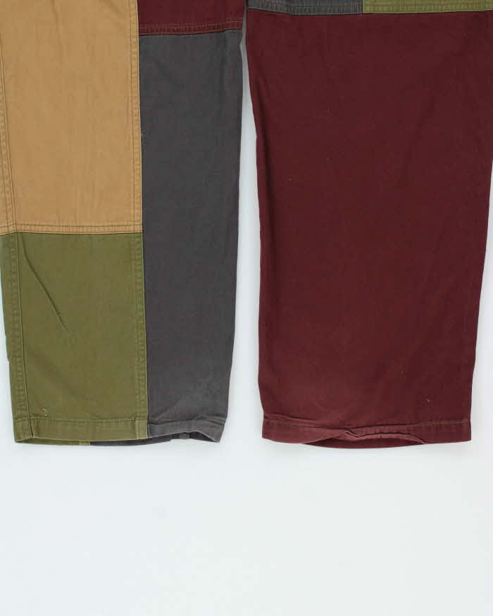 Gramicci Canvas Patchwork Wide Leg Climbing Trousers - XL