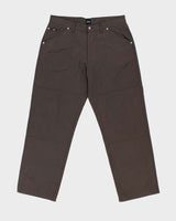 Vintage Y2K 00s Hugo Boss 'Miner' Brown Wide Leg Insulated Trousers - W36 L32