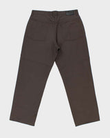 Vintage Y2K 00s Hugo Boss 'Miner' Brown Wide Leg Insulated Trousers - W36 L32