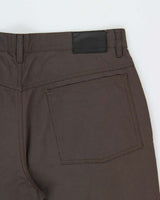 Vintage Y2K 00s Hugo Boss 'Miner' Brown Wide Leg Insulated Trousers - W36 L32