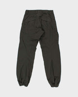 Vintage Y2K 00s Arc'teryx Khaki 'Jasp' Low-Rise Soft Shell Straight Leg Elastic Hiking Trousers - W30 L32