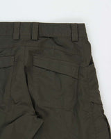 Vintage Y2K 00s Arc'teryx Khaki 'Jasp' Low-Rise Soft Shell Straight Leg Elastic Hiking Trousers - W30 L32