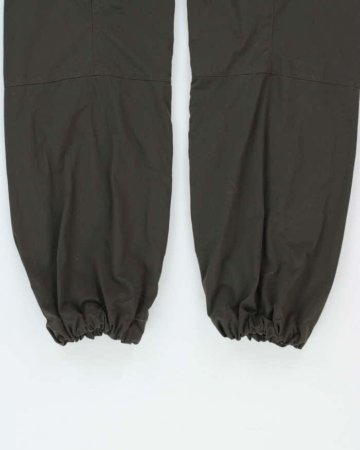 Vintage Y2K 00s Arc'teryx Khaki 'Jasp' Low-Rise Soft Shell Straight Leg Elastic Hiking Trousers - W30 L32