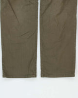 Vintage Mountain Hardwear Khaki 'AP' Canvas Straight Leg Hiking Trousers - W36 L30