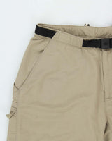 Vintage Y2K 00s The North Face Khaki Relaxed Fit Convertible Wide Leg Hiking Trousers - W34 L32