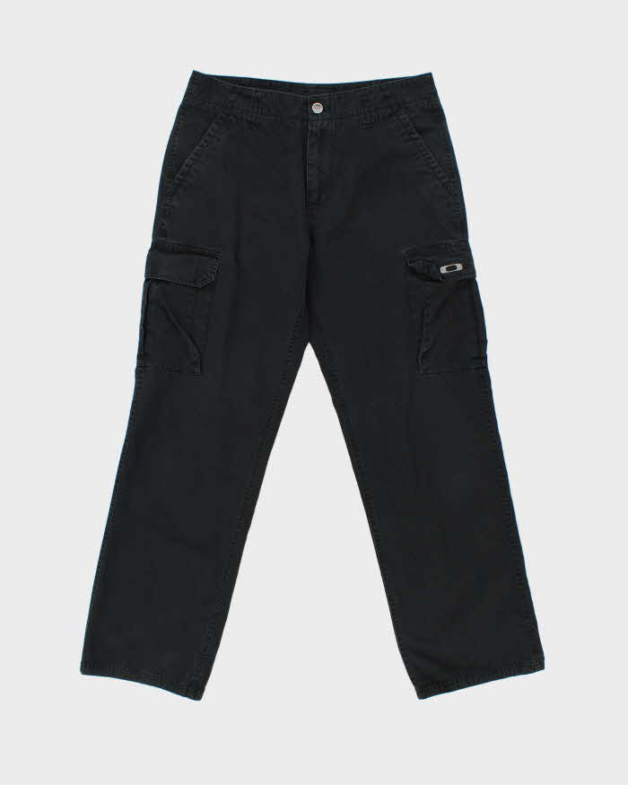 Vintage Oakley Canvas Relaxed Fit Straight Leg Cargo Trousers - W32 L31