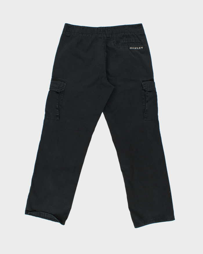 Vintage Oakley Canvas Relaxed Fit Straight Leg Cargo Trousers - W32 L31