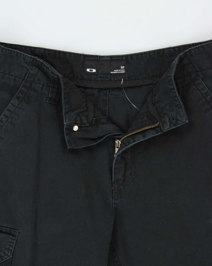 Vintage Oakley Canvas Relaxed Fit Straight Leg Cargo Trousers - W32 L31
