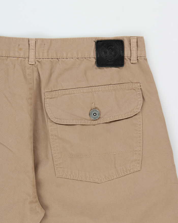 Vintage Y2K 00s Christian Audiger Khaki Cotton Relaxed Fit Chino Trousers - W37 L31