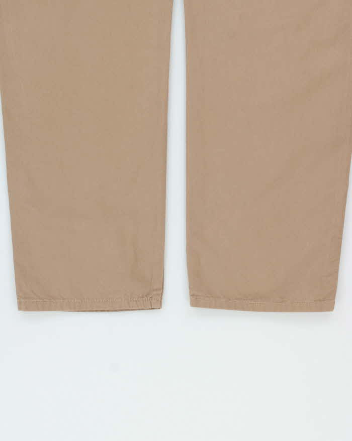 Vintage Y2K 00s Christian Audiger Khaki Cotton Relaxed Fit Chino Trousers - W37 L31