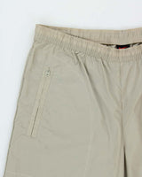 Vintage 2000 Nike Khaki Lightweight Shell Baggy Wide Leg Tracksuit Bottoms - W34 L32