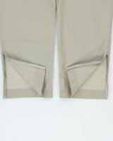 Vintage 2000 Nike Khaki Lightweight Shell Baggy Wide Leg Tracksuit Bottoms - W34 L32