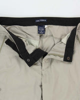 Vintage Y2K 00s Arc'teryx Desert Khaki Low Rise Relaxed Fit Wide Leg Technical Hiking Trousers - W34 L32